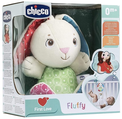 CHICCO Yumşaq Oyuncaq Dovşan 0ay+