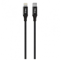 Kabel TTEC AlumiCable Lightning Type-C fast charging 1,5M BLACK (2DK41S)