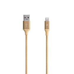 Kabel TTEC Alumicable Lightning Charge data GOLD (2DK16A)