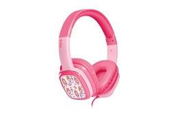 Uşaqlar üçün qulaqlıq TTEC SoundBuddy Kids On-Ear Wired Headphones pink (2KM132P)