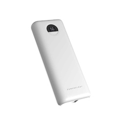 Power Bank Powerology Compact 20000 mAh, 30W PD, White