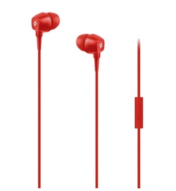 Qulaqlıq TTEC Pop In-Ear Headphones with Microphone , 3.5mm , Red (2KMM13K)