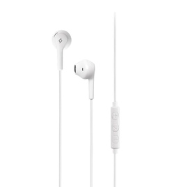 Qulaqlıq TTEC RIO In-Ear Headphones with Built-in remote control , White (2KMM11B)