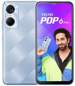 Smartfon Tecno Pop 6 Pro 2GB/32GB PEACEFUL BLUE