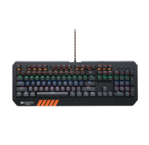 Klaviatura Canyon GK-6 Wired multimedia gaming keyboard with lighting effect black (CND-SKB6-RU)