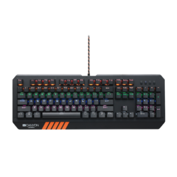 Klaviatura Canyon GK-6 Wired multimedia gaming keyboard with lighting effect black (CND-SKB6-RU)