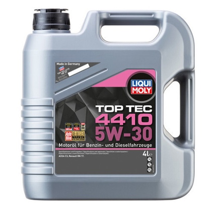 Avtomobil mühərrik yağı Liqui Moly Top Tec 4410 5W-30 4L (21403)