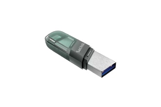 Fleş toplayıcı SanDisk iXpand Flip 256GB USB-Type A + Lightning Silver