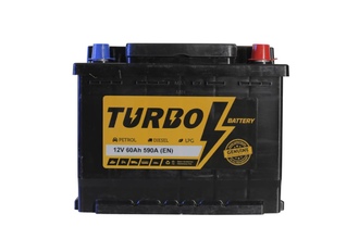 Akkumulyator TURBO 60 AH 12V L2-SMF-B13-(0)-(A)- TURBO AKU EUROPE