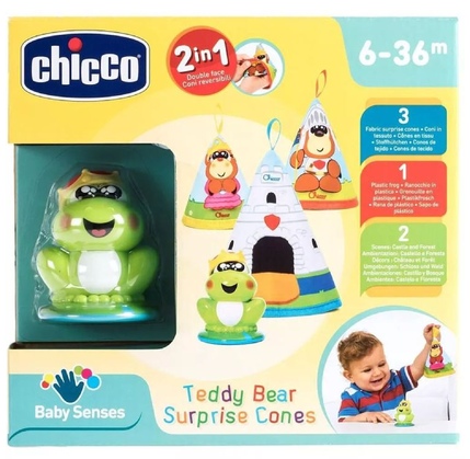 Chicco Oyun Dəsti Teddy Bear Parçadan Piramida (00007898000000)