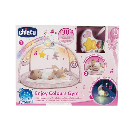 Chicco Maraqlı Oyuncaqlı Oyun Xalçası Çəhrayı 0ay+ (00009866100000)