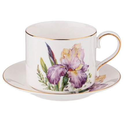 Çay dəsti Lefard Irises 6 nəfərlik 12 parça 300 ml