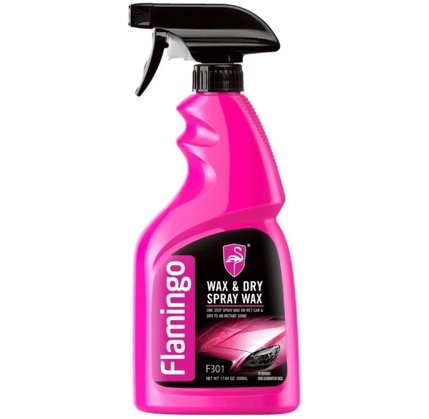 Su ləkələrinə qarşı FLAMINGO WAX & DRY SPRAY WAX 500 ML / F301