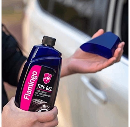 Təkərlərin təmizlənməsi FLAMINGO TIRE GEL 500 ML / F035W