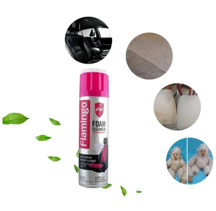 Avtomobil salonunda olan dərini qorumaq üçün FLAMINGO FOAM CLEANER 650 ML / F002