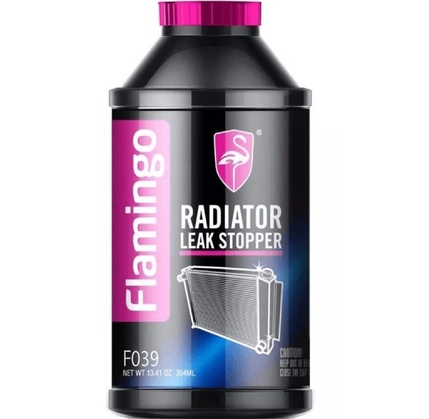 Radiator yuyulması üçün maye FLAMINGO RADIATOR LEAK STOPPER 354 ML / F039