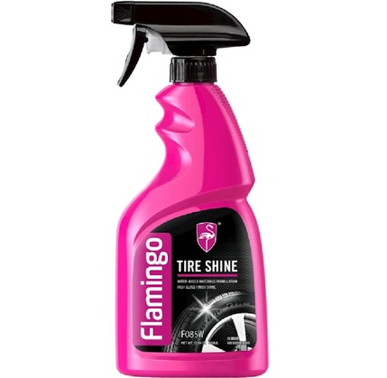 Təkər qaraldan FLAMINGO TIRE SHINE 500 ML / F085