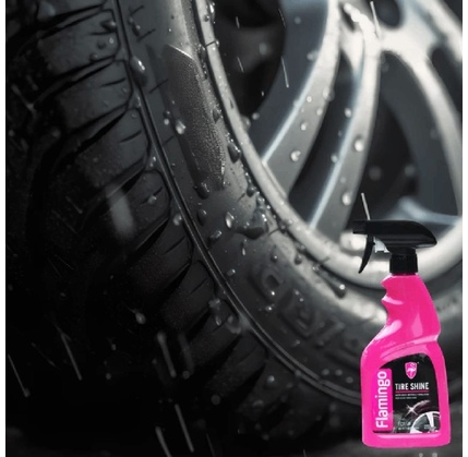 Təkər qaraldan FLAMINGO TIRE SHINE 500 ML / F085