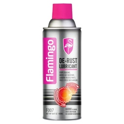 Pas qatını təmizləyən və metal səthləri korroziyadan qoruyuran FLAMINGO DE-RUST LUBRICANT 450 ML / F007