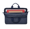 Notbuk üçün çanta RIVACASE 8035 dark blue Laptop shoulder bag 15.6" / 12