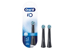 Elektrik diş fırçası başlığı Oral-B iO RB CB-2ULTIMATE CLEAN BLACK