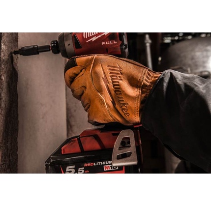 Əlcək MILWAUKEE LEATHER GLOVES - 9-L - 1PC