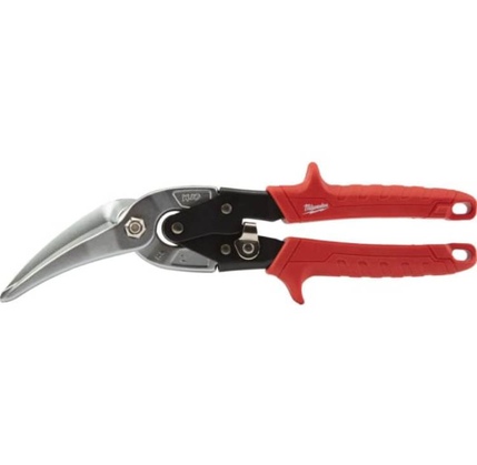 Kəsici MILWAUKEE METAL SNIPS LONG CUT OFFSET - 1PC