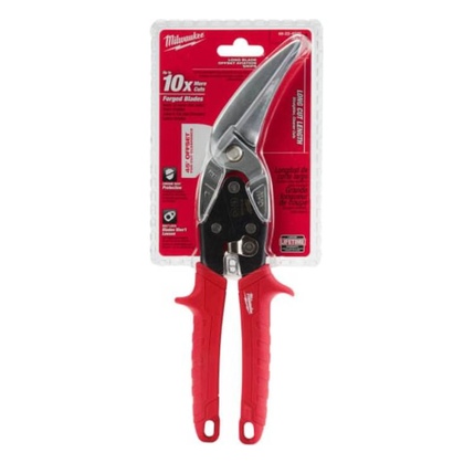 Kəsici MILWAUKEE METAL SNIPS LONG CUT OFFSET - 1PC