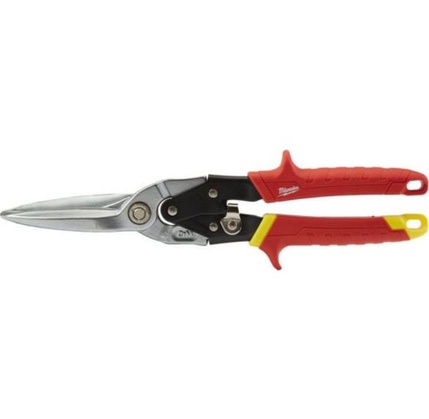 Uzunburun kəsici METAL SNIPS LONG CUT STRAIGHT - 1PC