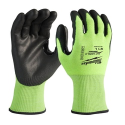 Əlcək MILWAUKEE HI-VIS CUT C GLOVES - 9-L - 1PC