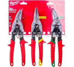 Kəsici MILWAUKEE 3PCS SET METAL SNIPS -1PC