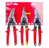 Kəsici MILWAUKEE 3PCS SET METAL SNIPS -1PC