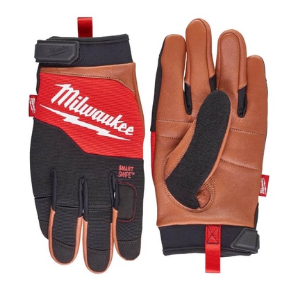 Əlcək MILWAUKEE HYBRID LEATHER GLOVES - 9-L - 1PC