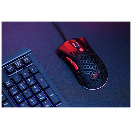 Oyun siçanı 2E GAMING HyperSpeed Lite, RGB, USB-A, black (2E-MGHSL-BK)