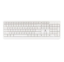 Simsiz klaviatura 2E KS220 106key, WL, EN/UK/RU, White