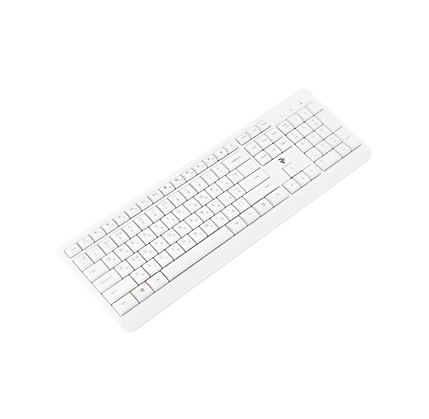 Simsiz klaviatura 2E KS220 106key, WL, EN/UK/RU, White