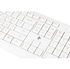 Simsiz klaviatura 2E KS220 106key, WL, EN/UK/RU, White