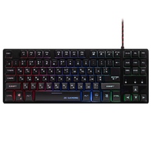 Klaviatura 2E GAMING KG290 87key, USB-A, EN/UA/RU, LED, black