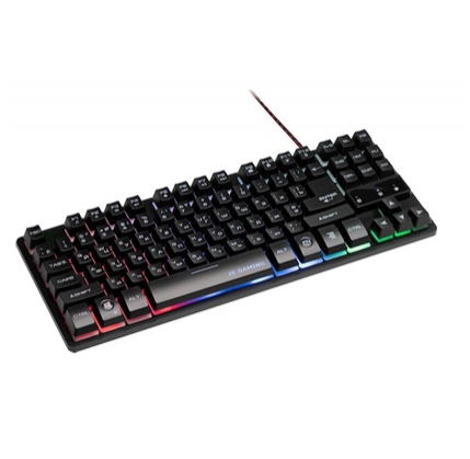 Klaviatura 2E GAMING KG290 87key, USB-A, EN/UA/RU, LED, black