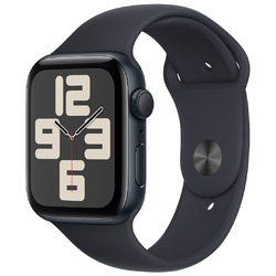 Smart saat Apple Watch SE GPS Gen.2, 44mm Midnight Aluminium Case With Midnight Sport Band - M/L (MRE93QR/A)