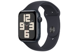 Smart saat Apple Watch SE GPS Gen.2, 44mm Midnight Aluminium Case With Midnight Sport Band - M/L (MRE93QR/A)
