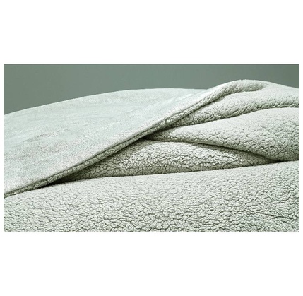 Örtük Puffy Mellove Sage Green 195x215 sm