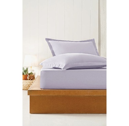 Mələfə Puffy Naturalis 160x200x35 sm Lavander Gray