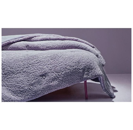 Örtük Puffy Mellove Lavander Gray 155x215 sm