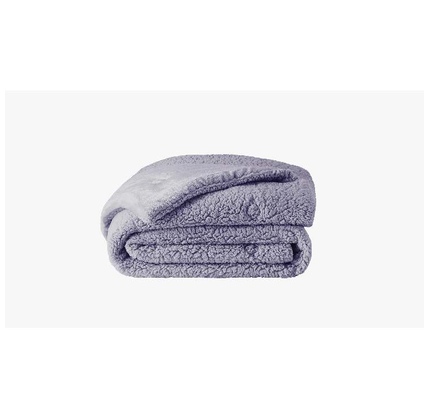 Örtük Puffy Mellove Lavander Gray 155x215 sm