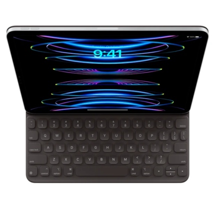 Klaviatur çexolu Apple Magic Keyboard for iPad Pro 13‑inch (M4) - Russian - Black (MWR53RS/A)