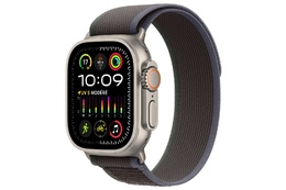 Smart saat Apple Watch Ultra 2 GPS + Cellular, 49 mm Titanium Case with Blue/Black Trail Loop - M/L (MRF63GK/A)