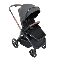 Uşaq arabası MYSA STROLLER BLACK SATIN