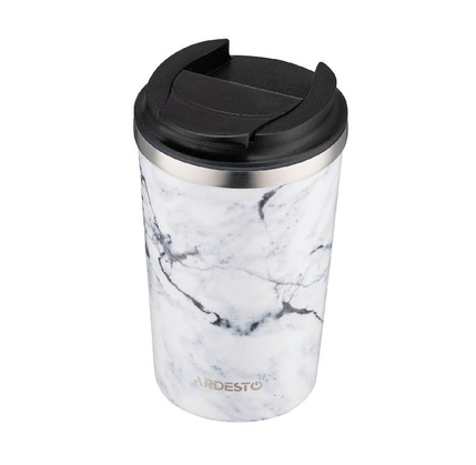 Termos ARDESTO TRAVEL MUG MARMO 360 ml STAINLESS STEEL