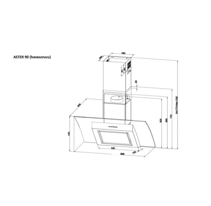 Aspirator BOMPANI ASTER 90